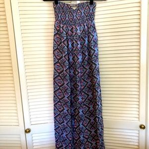 Strapless Maxi Dress